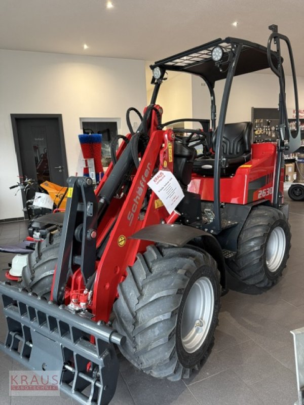 Hoflader Türe ait Schäffer 2630, Neumaschine içinde Geiersthal (resim 1)