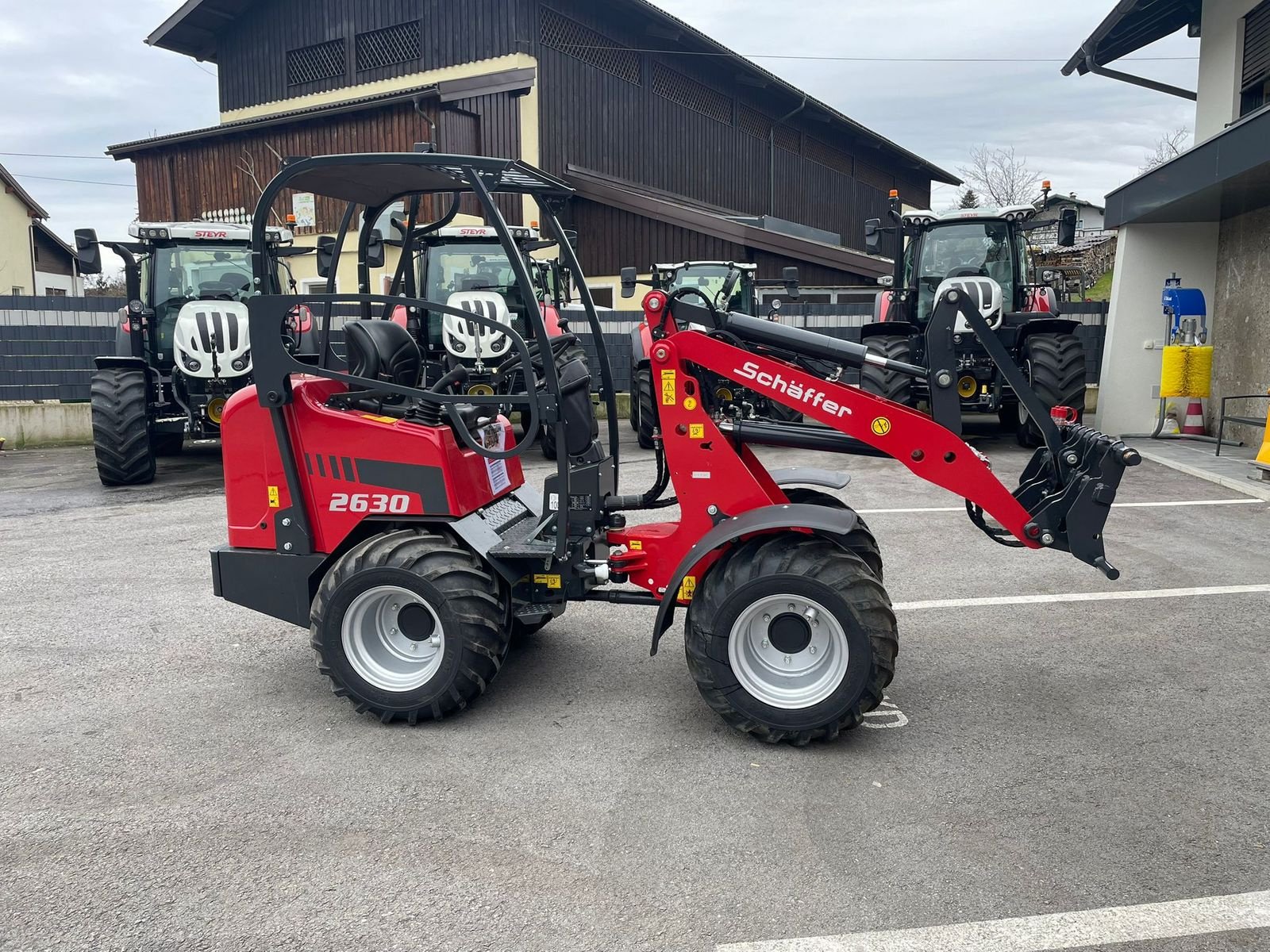 Hoflader typu Schäffer 2630, Neumaschine v Berndorf (Obrázek 2)