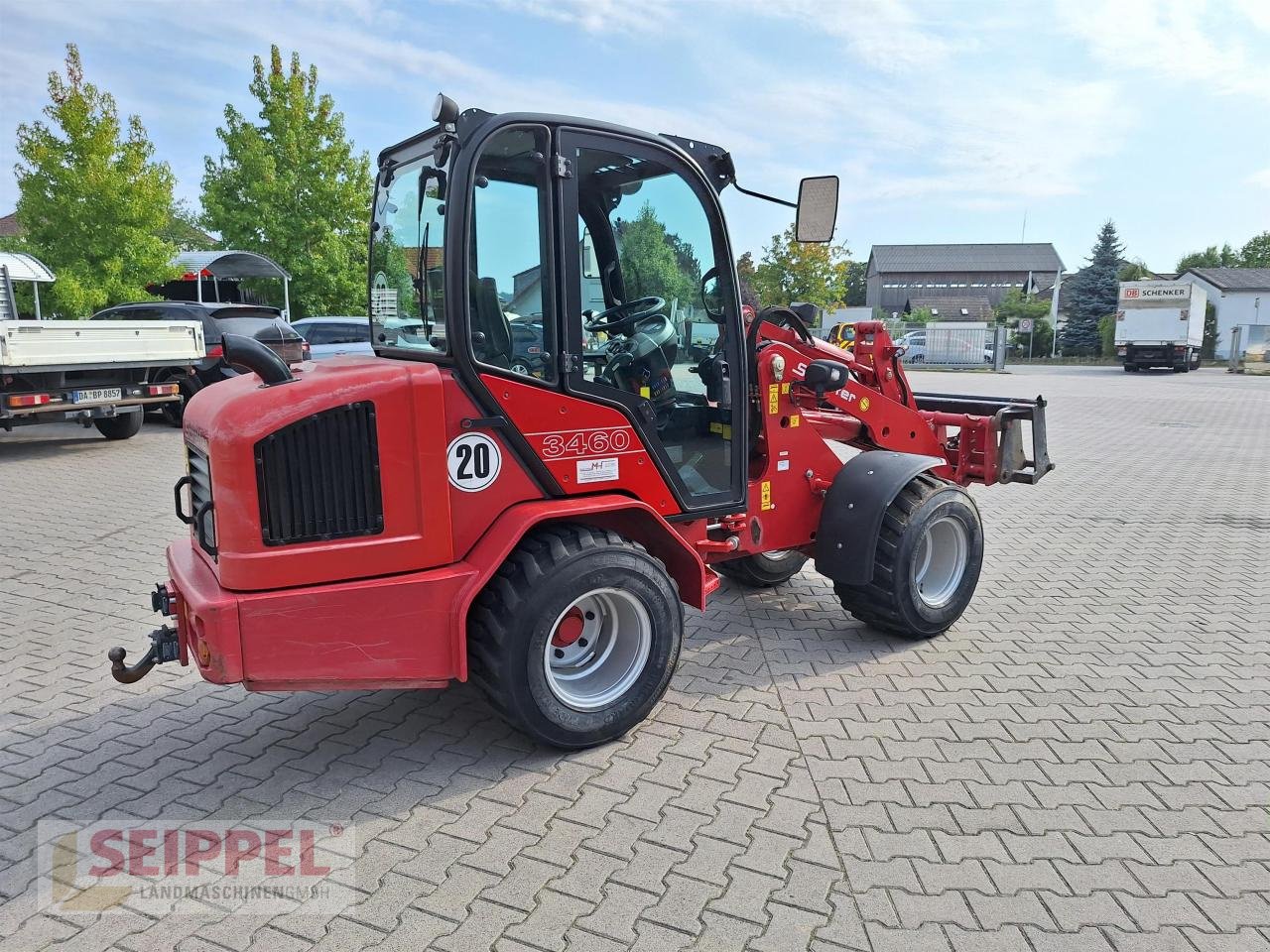 Hoflader des Typs Schäffer 3460 KABINE, Gebrauchtmaschine in Groß-Umstadt (Bild 3)