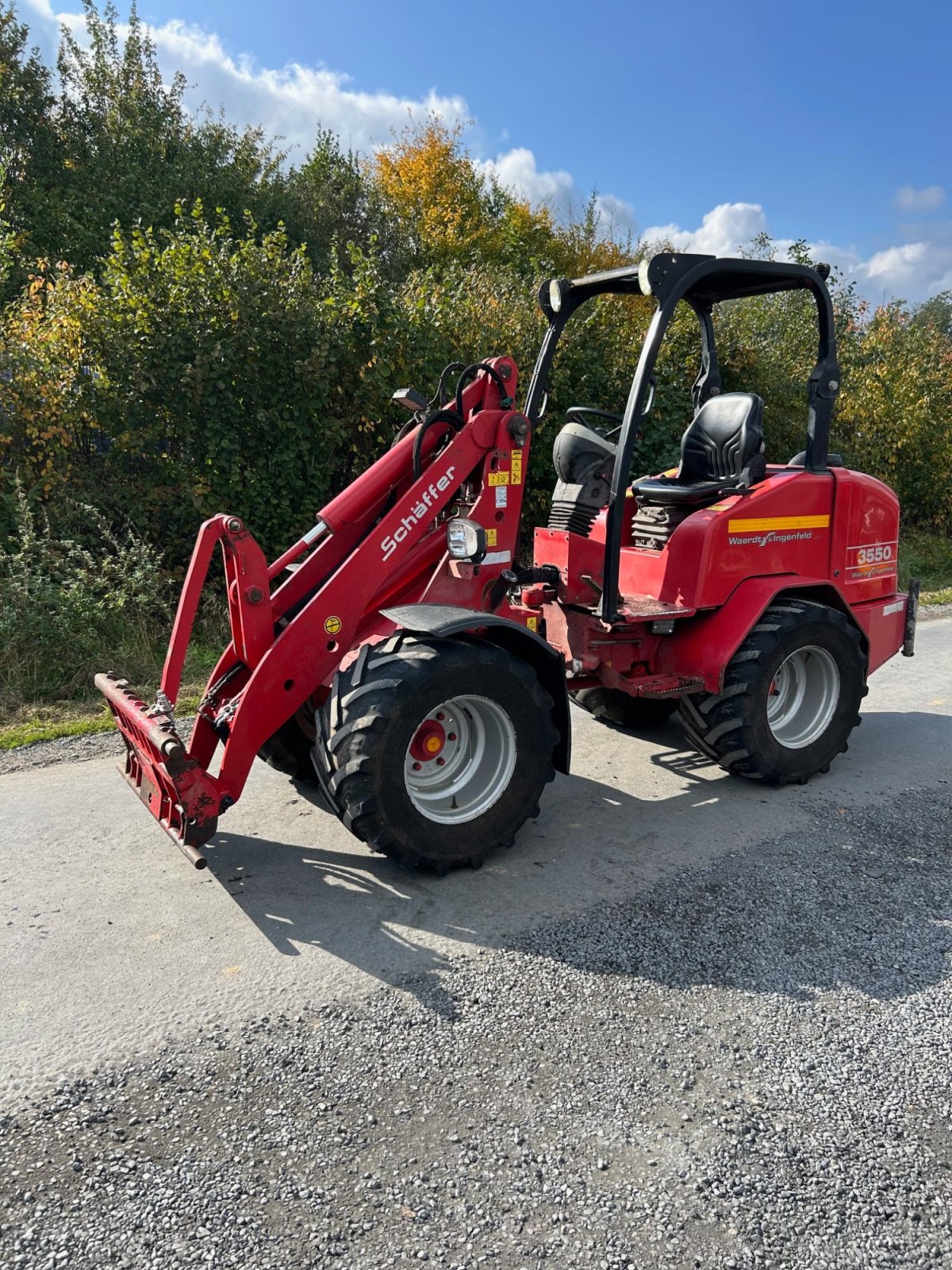 Hoflader typu Schäffer 3550, Gebrauchtmaschine v Sonsbeck (Obrázek 1)