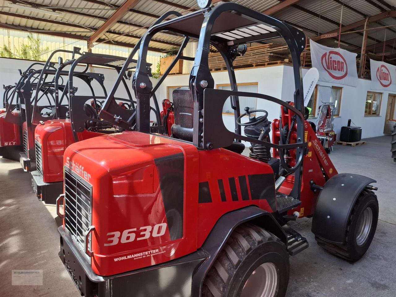 Hoflader of the type Schäffer 3630 - Fahrerschutzdach, Gebrauchtmaschine in Unterdietfurt (Picture 4)