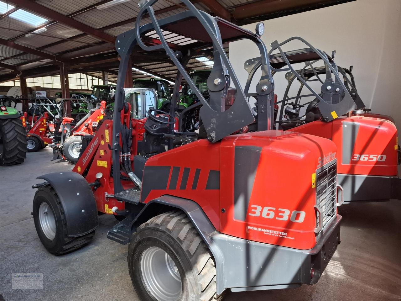 Hoflader of the type Schäffer 3630 - Fahrerschutzdach, Gebrauchtmaschine in Unterdietfurt (Picture 5)