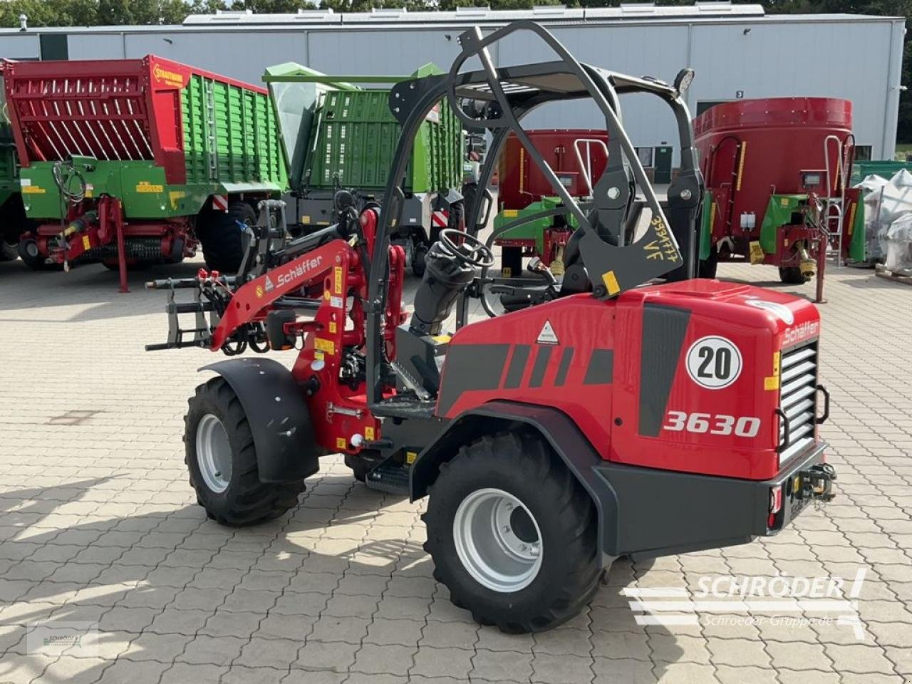 Hoflader of the type Schäffer 3630, Neumaschine in Hemmoor (Picture 5)