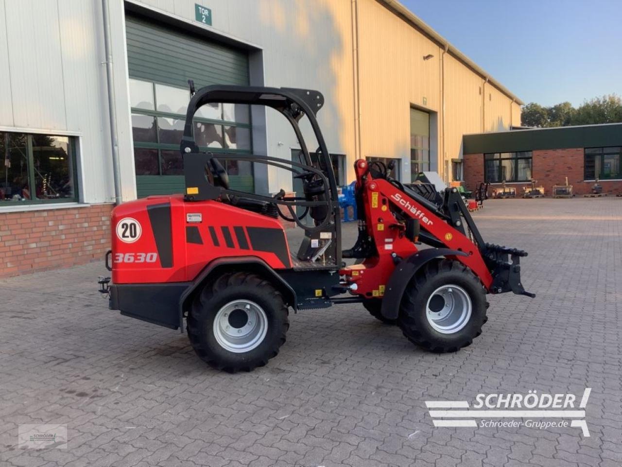 Hoflader des Typs Schäffer 3630, Neumaschine in Völkersen (Bild 5)