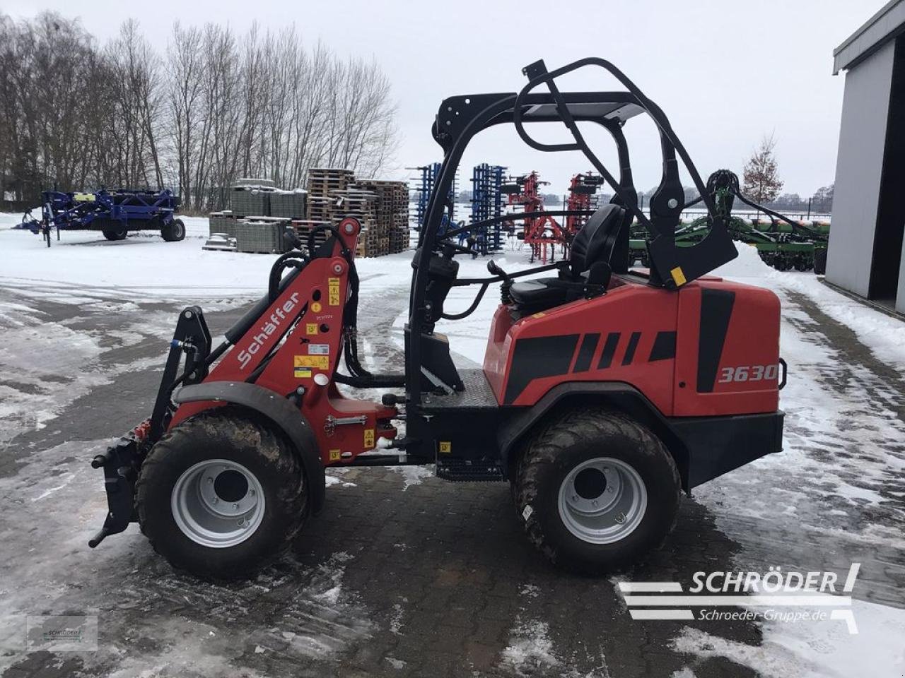 Hoflader van het type Schäffer 3630, Neumaschine in Jerichow - Kleinmangelsdorf (Foto 12)