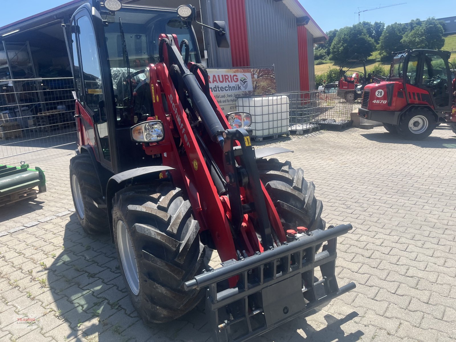 Hoflader typu Schäffer 3650 m. Kabine, Neumaschine v Mainburg/Wambach (Obrázek 5)