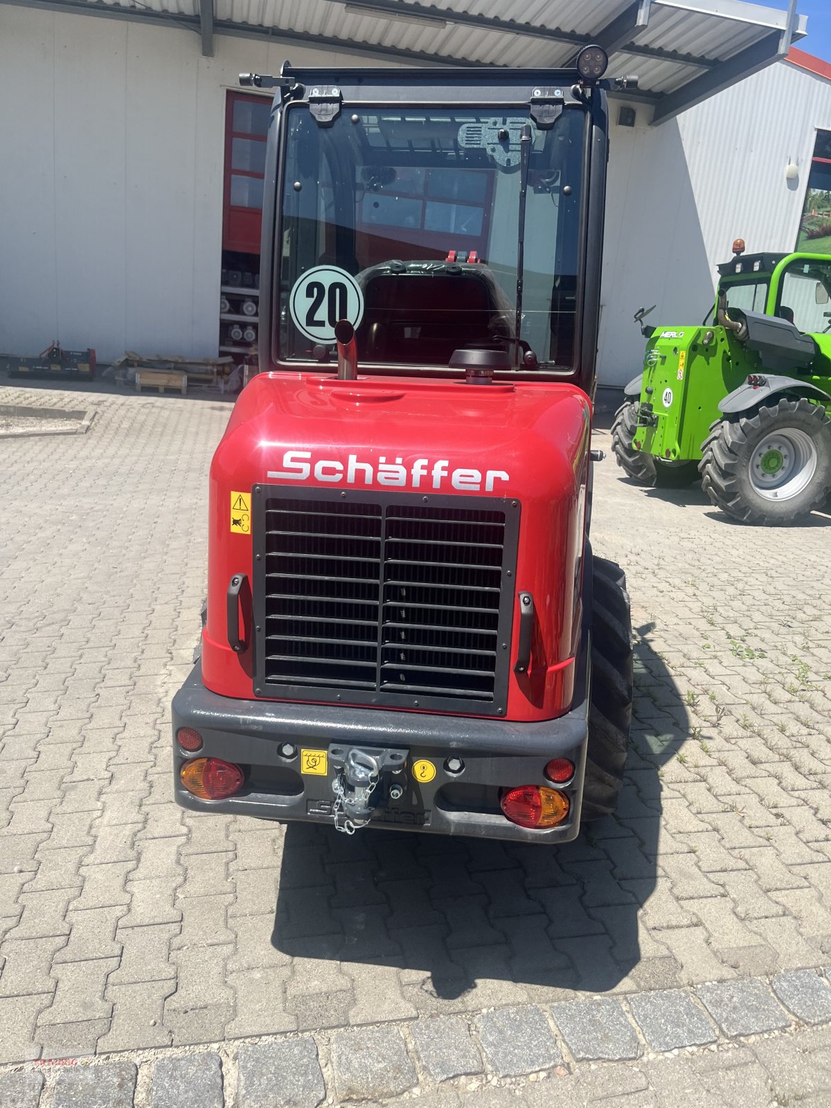 Hoflader typu Schäffer 3650 m. Kabine, Neumaschine v Mainburg/Wambach (Obrázek 9)