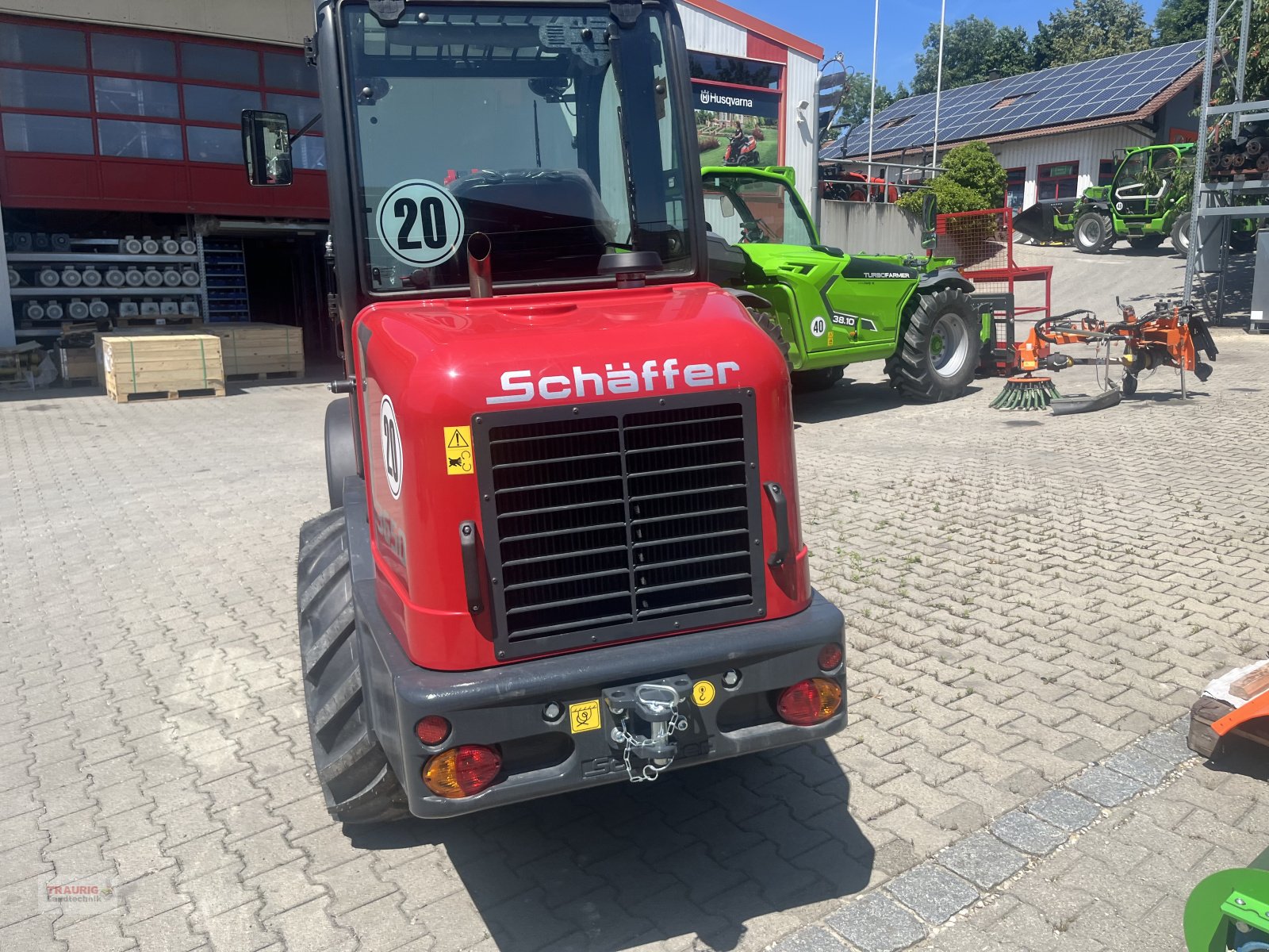 Hoflader typu Schäffer 3650 m. Kabine, Neumaschine v Mainburg/Wambach (Obrázek 10)