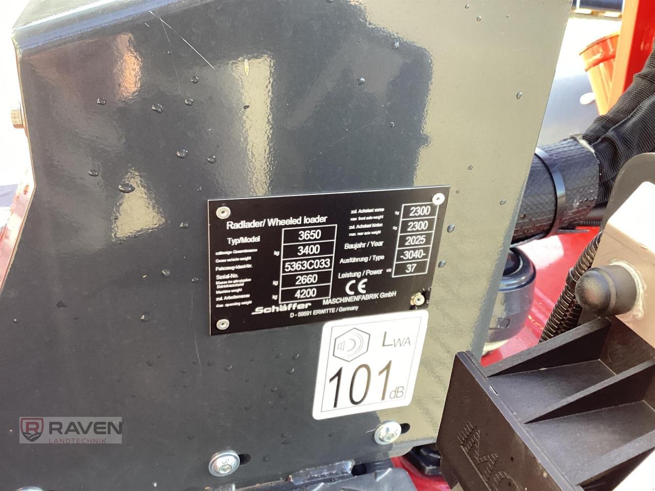 Hoflader a típus Schäffer 3650, Neumaschine ekkor: Sulingen (Kép 13)