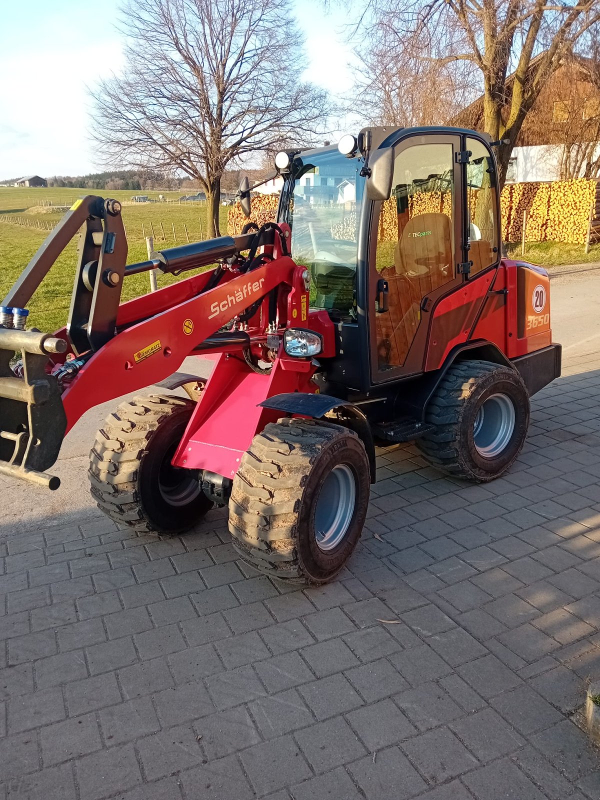 Hoflader типа Schäffer 3650, Gebrauchtmaschine в Peiting (Фотография 3)