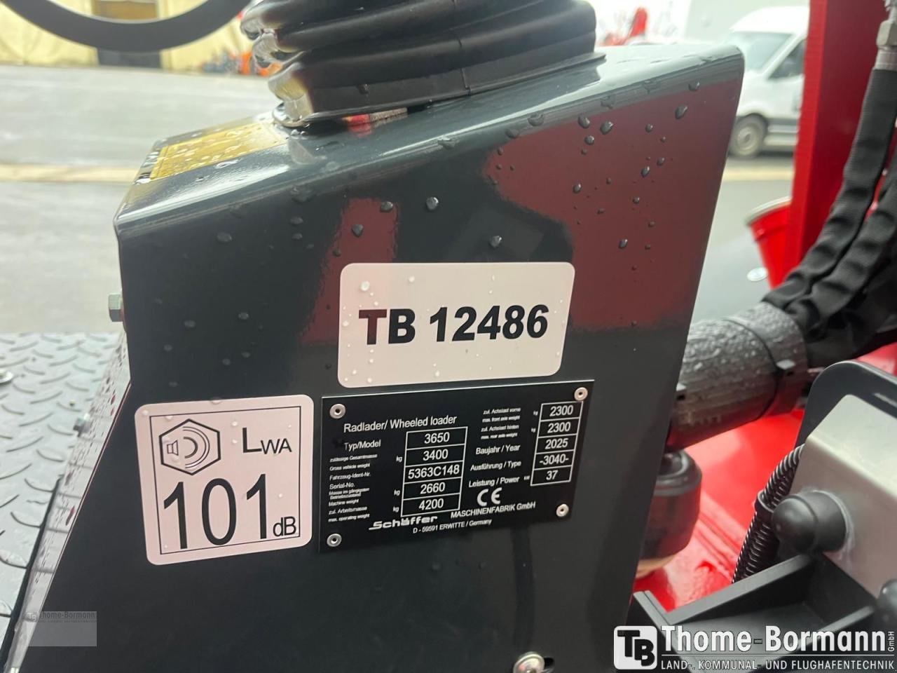 Hoflader типа Schäffer 3650, Neumaschine в Prüm (Фотография 4)