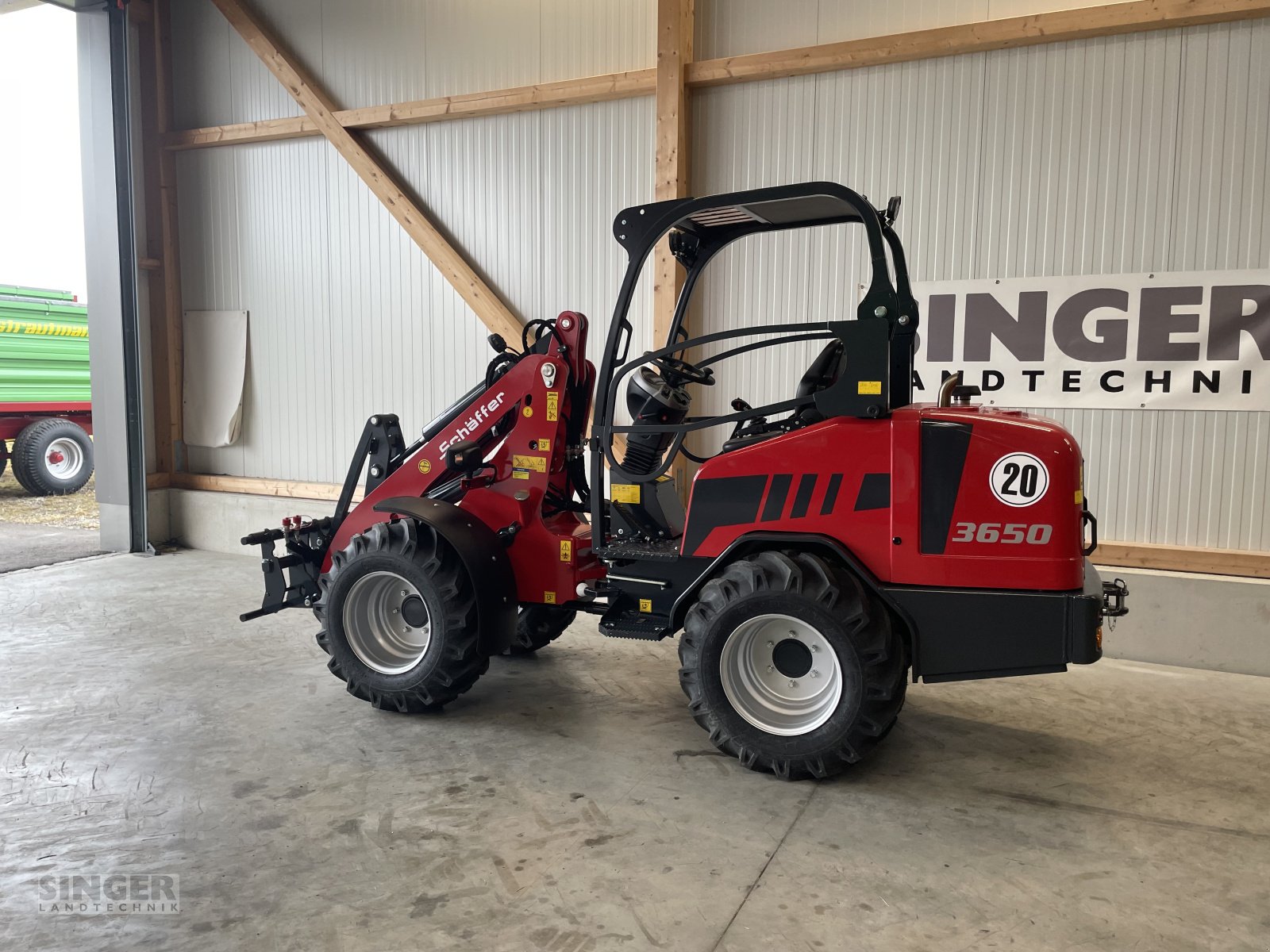 Hoflader a típus Schäffer 3650, Neumaschine ekkor: Ebenhofen (Kép 3)