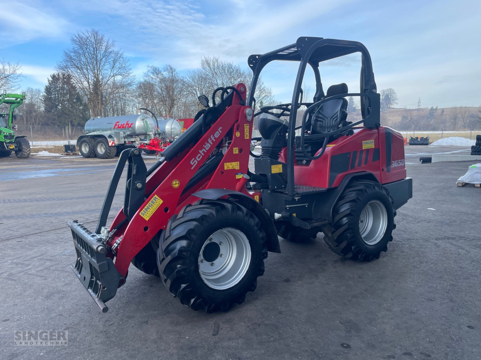 Hoflader typu Schäffer 3650, Gebrauchtmaschine v Ebenhofen (Obrázek 5)