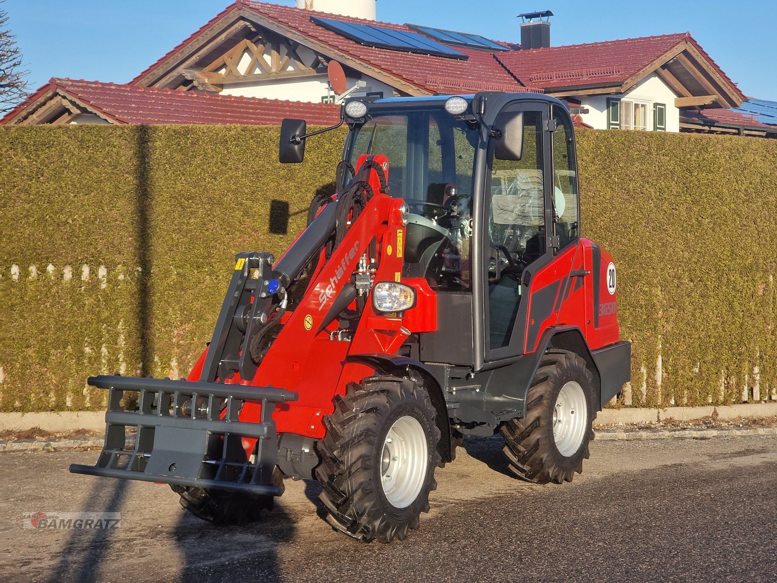 Hoflader Türe ait Schäffer 3650, Neumaschine içinde Eberfing (resim 8)