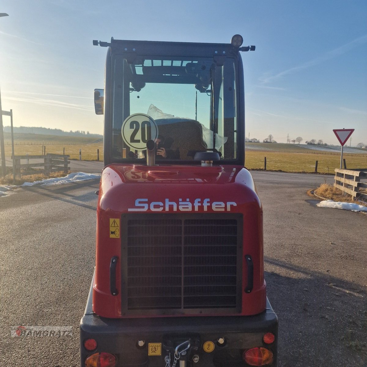 Hoflader Türe ait Schäffer 3650, Neumaschine içinde Eberfing (resim 6)