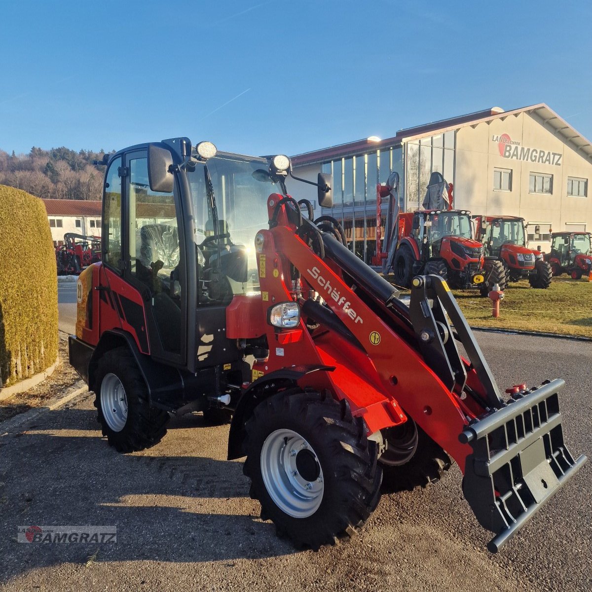 Hoflader Türe ait Schäffer 3650, Neumaschine içinde Eberfing (resim 1)