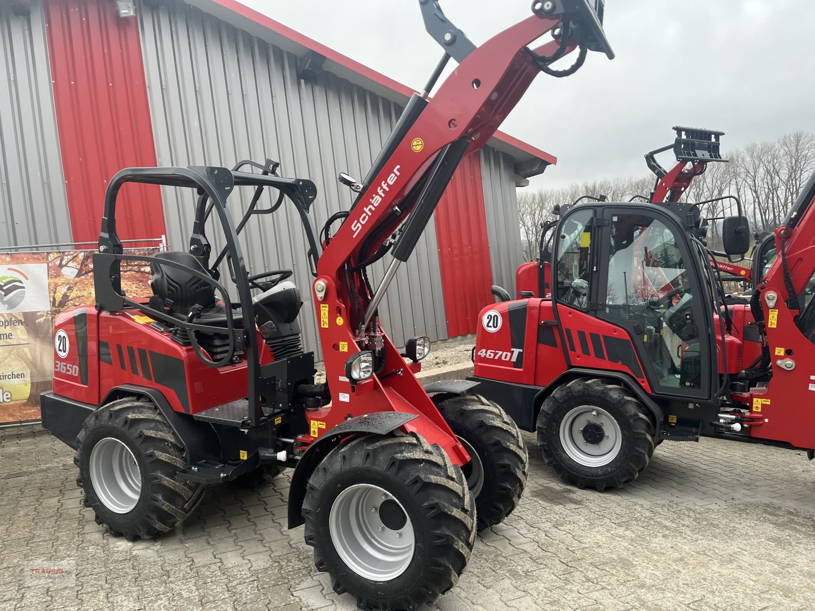 Hoflader Türe ait Schäffer 3650, Neumaschine içinde Mainburg/Wambach (resim 1)