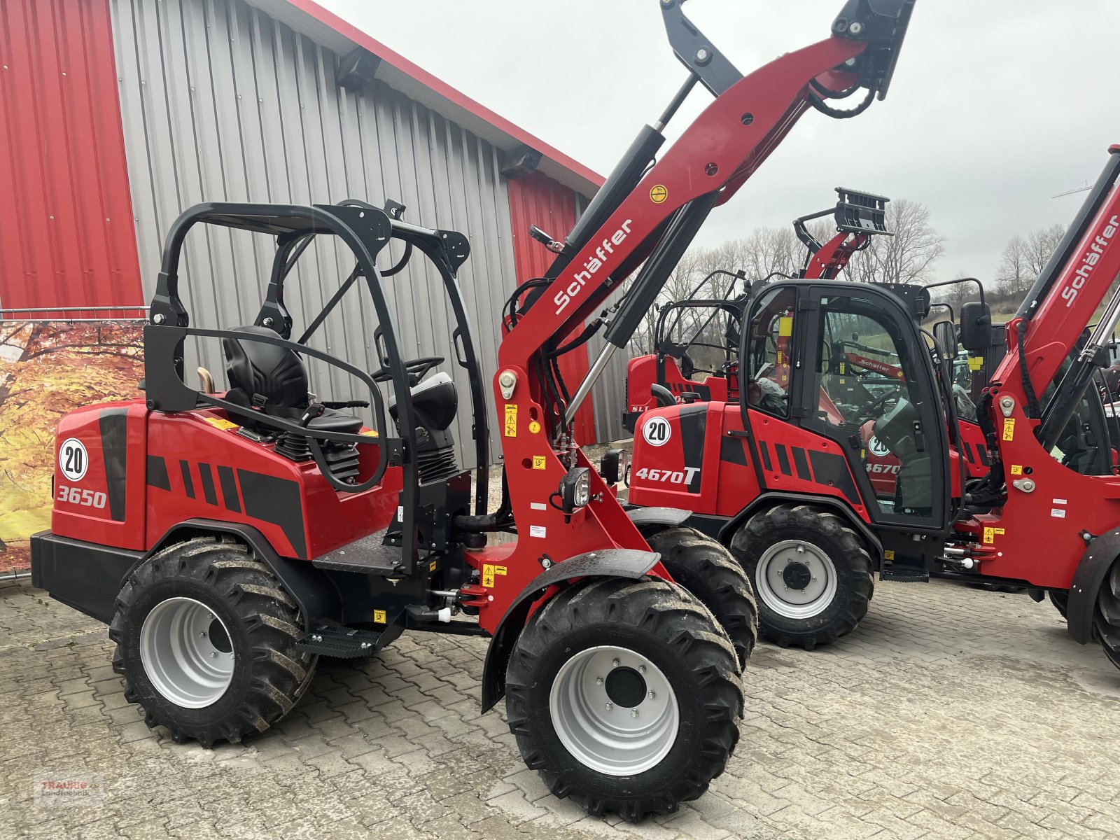 Hoflader Türe ait Schäffer 3650, Neumaschine içinde Mainburg/Wambach (resim 2)