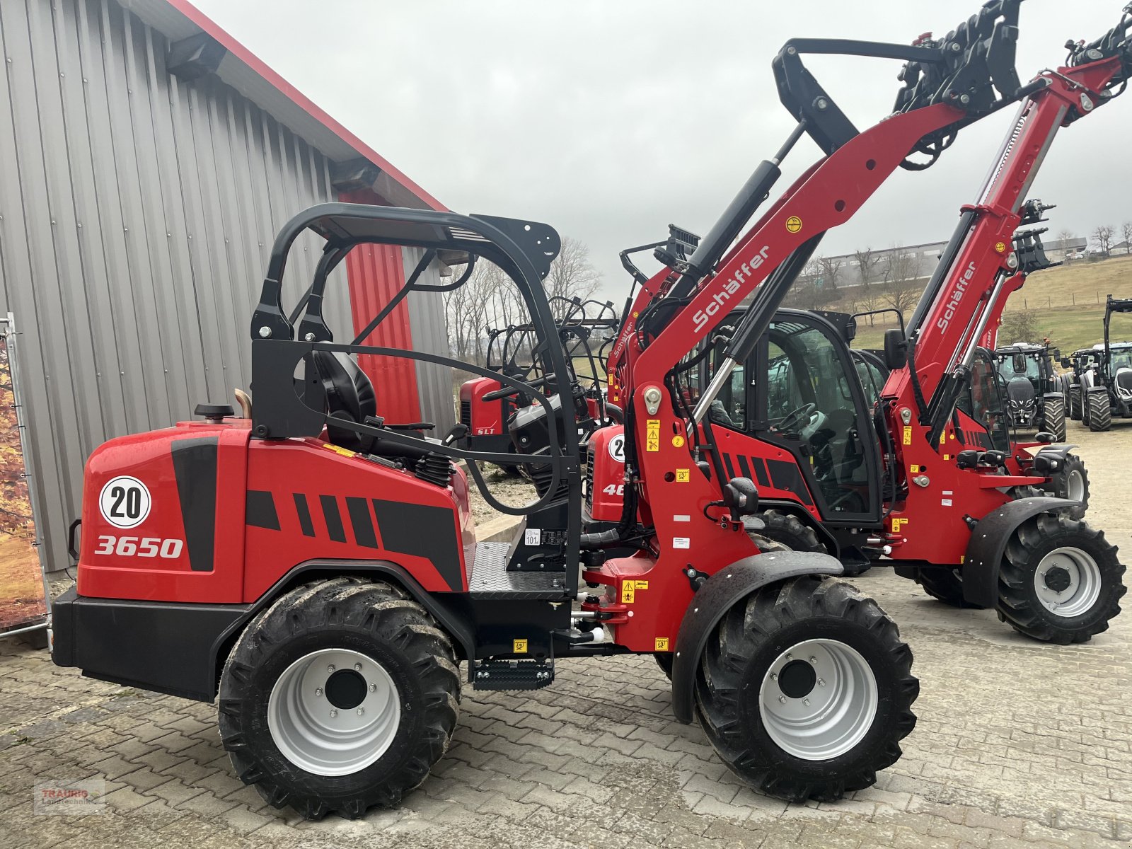 Hoflader Türe ait Schäffer 3650, Neumaschine içinde Mainburg/Wambach (resim 3)