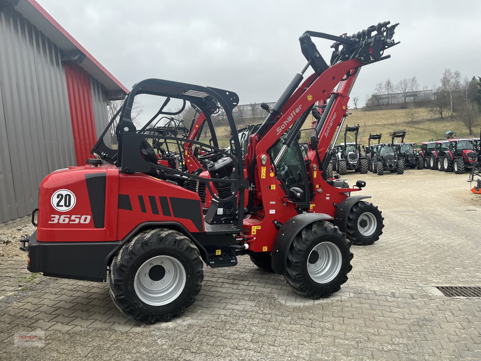 Hoflader Türe ait Schäffer 3650, Neumaschine içinde Mainburg/Wambach (resim 4)