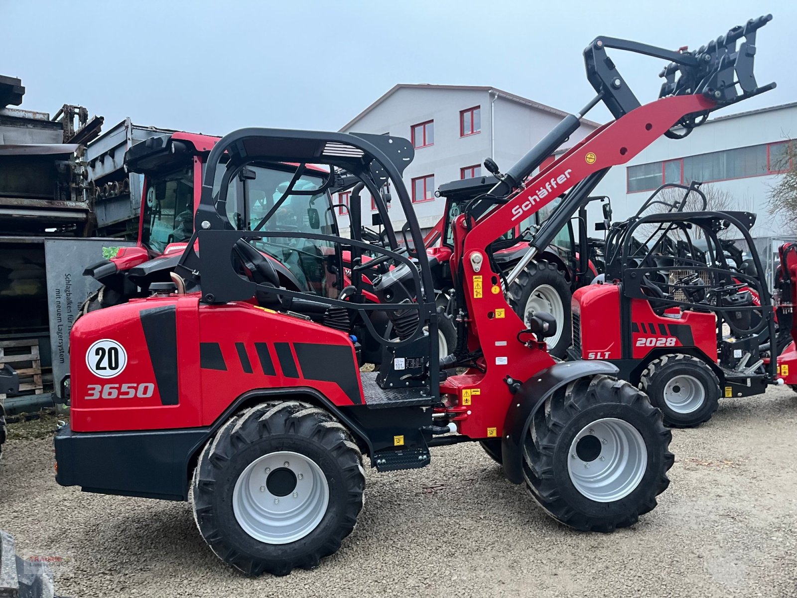 Hoflader Türe ait Schäffer 3650, Neumaschine içinde Mainburg/Wambach (resim 1)