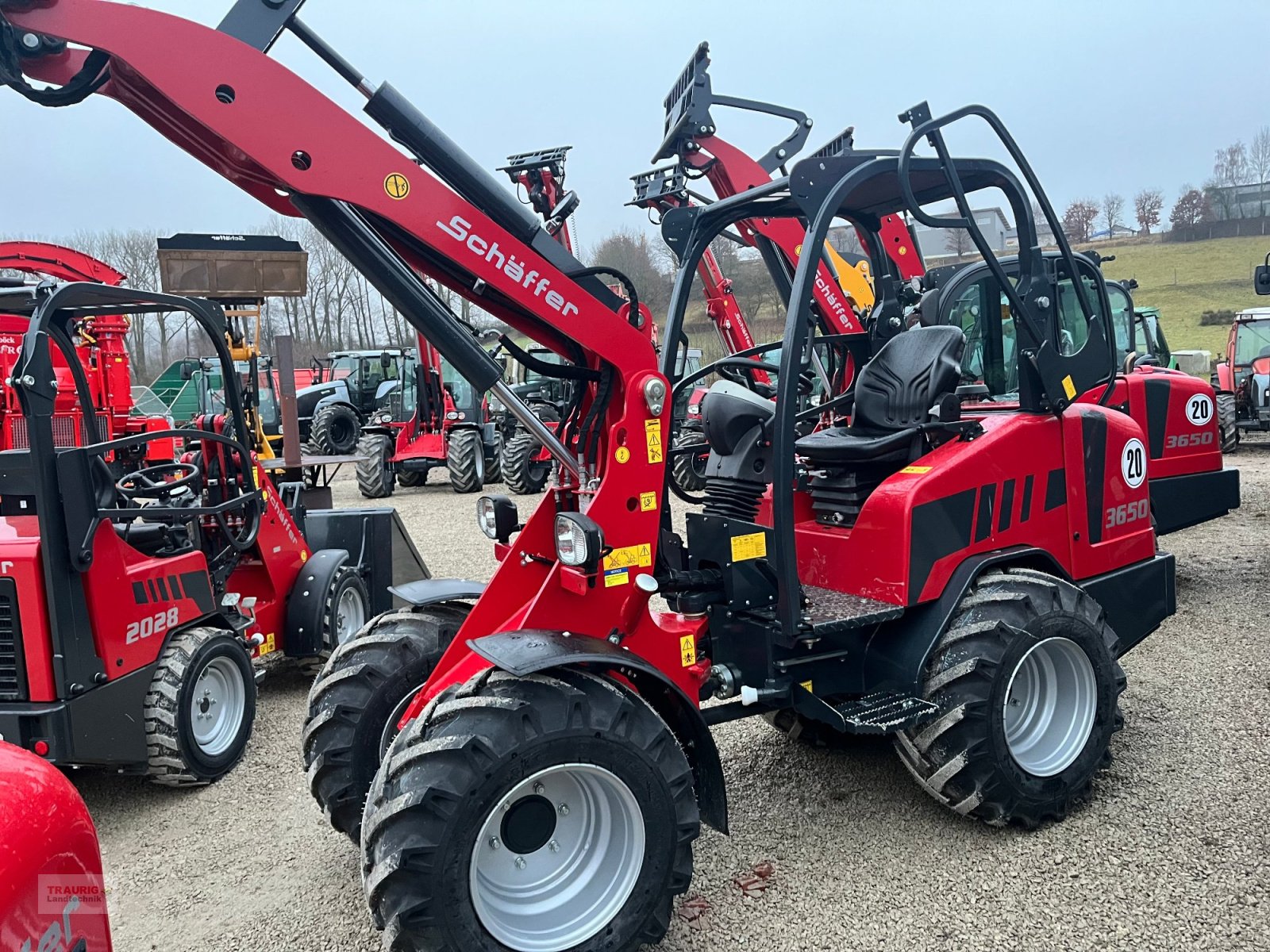 Hoflader Türe ait Schäffer 3650, Neumaschine içinde Mainburg/Wambach (resim 2)