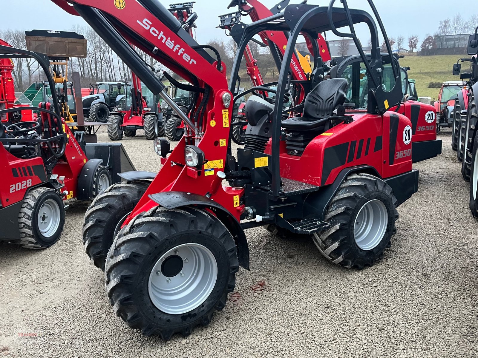 Hoflader Türe ait Schäffer 3650, Neumaschine içinde Mainburg/Wambach (resim 3)