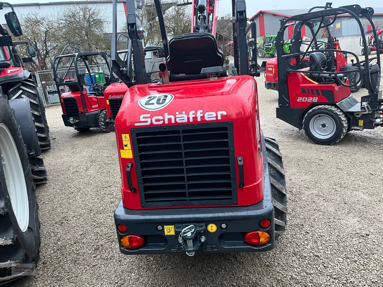 Hoflader Türe ait Schäffer 3650, Neumaschine içinde Mainburg/Wambach (resim 6)