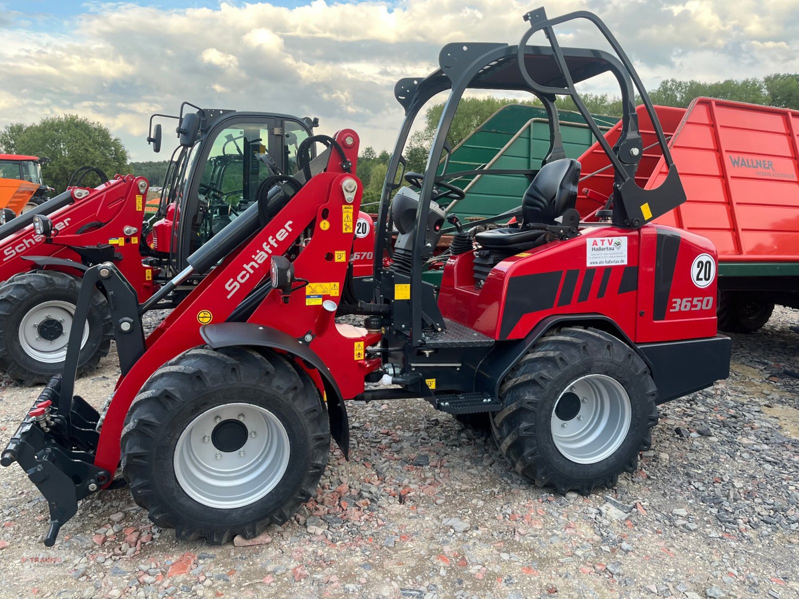 Hoflader du type Schäffer 3650, Neumaschine en Mainburg/Wambach (Photo 1)