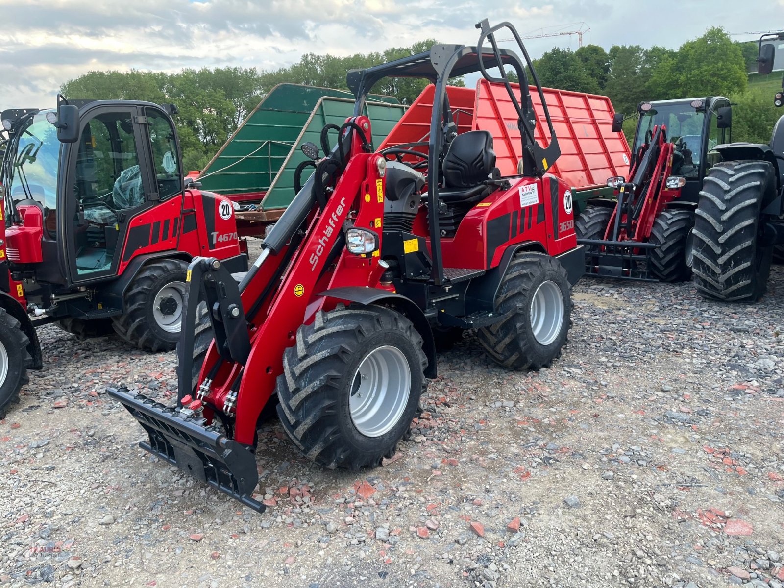 Hoflader du type Schäffer 3650, Neumaschine en Mainburg/Wambach (Photo 2)