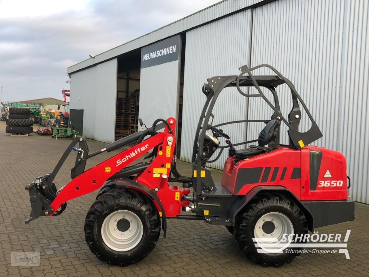 Hoflader des Typs Schäffer 3650, Neumaschine in Völkersen (Bild 3)