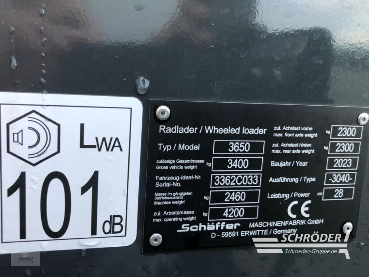 Hoflader a típus Schäffer 3650, Neumaschine ekkor: Ahlerstedt (Kép 13)