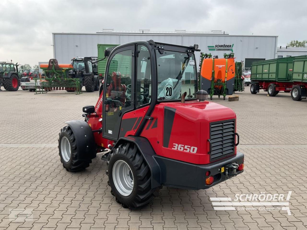 Hoflader типа Schäffer 3650, Neumaschine в Holdorf (Фотография 9)