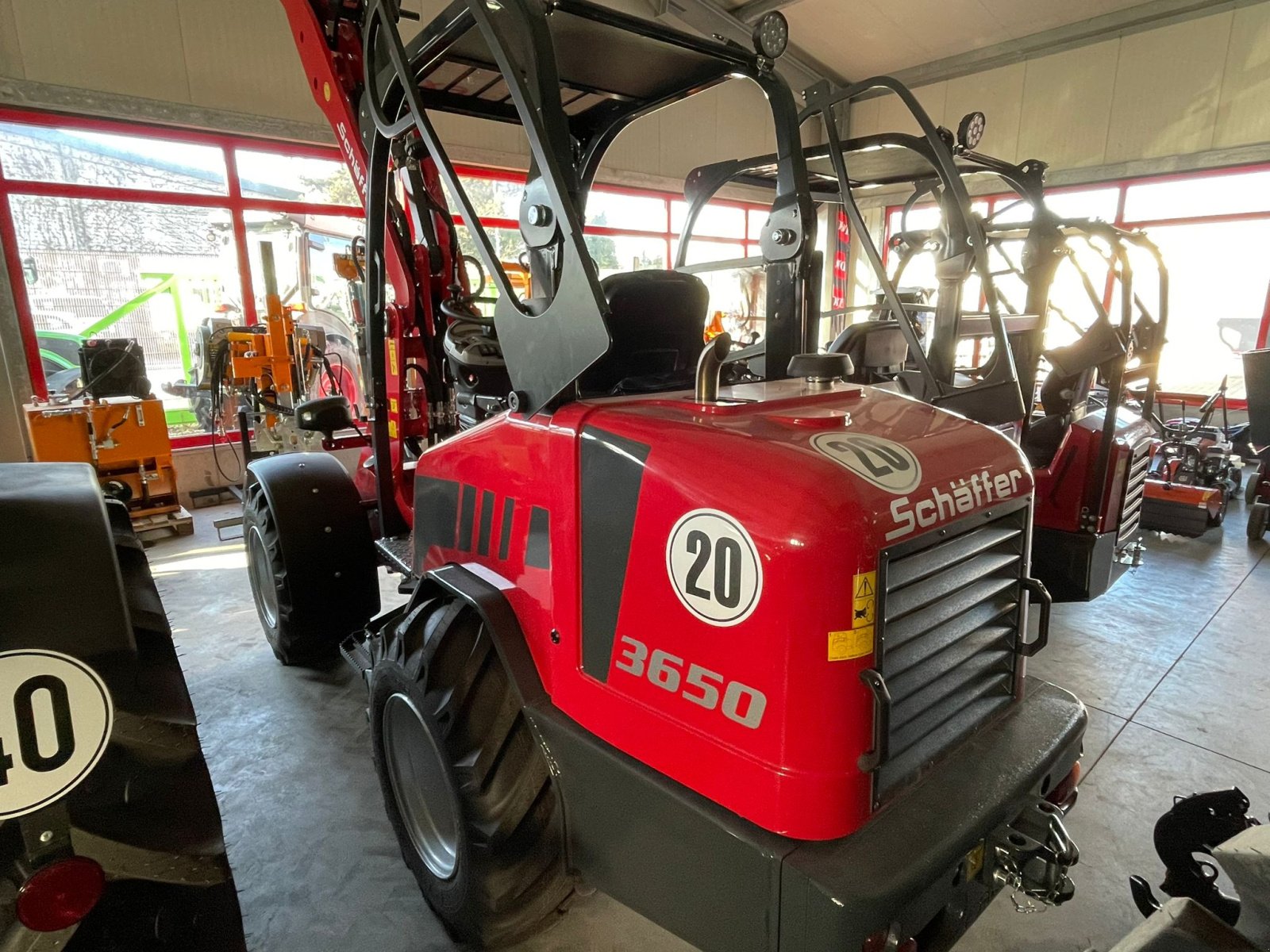 Hoflader of the type Schäffer 3650, Neumaschine in Dannstadt-Schauernheim (Picture 4)