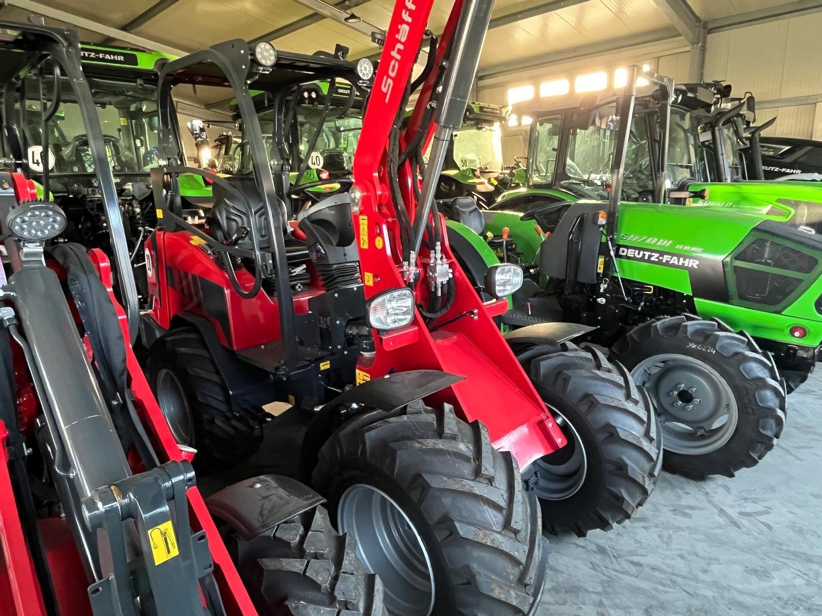 Hoflader of the type Schäffer 3650, Neumaschine in Dannstadt-Schauernheim (Picture 2)