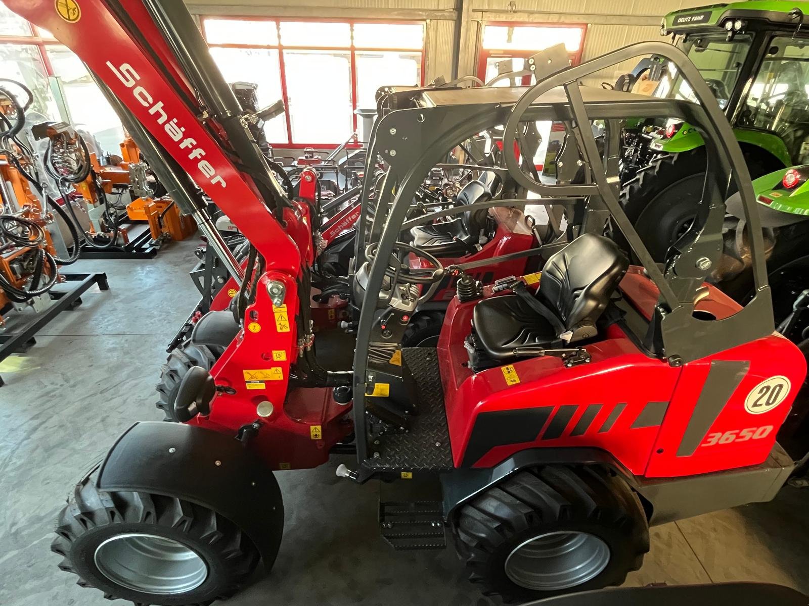 Hoflader of the type Schäffer 3650, Neumaschine in Dannstadt-Schauernheim (Picture 3)