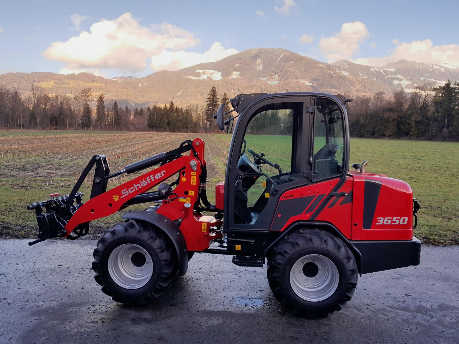 Hoflader of the type Schäffer 3650, Neumaschine in Frastanz (Picture 3)