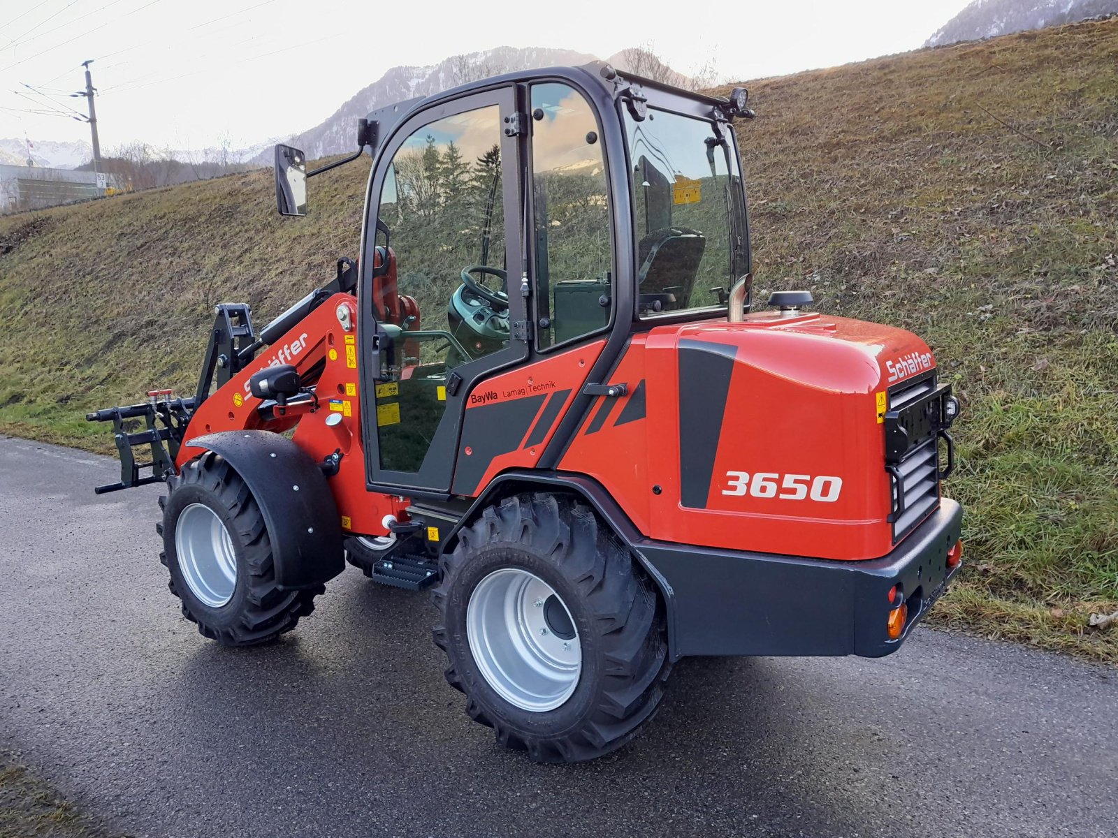 Hoflader of the type Schäffer 3650, Neumaschine in Frastanz (Picture 4)