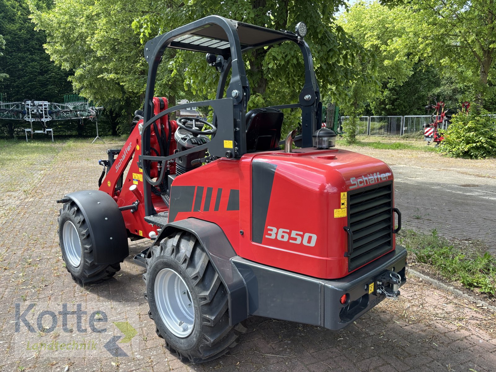 Hoflader of the type Schäffer 3650, Neumaschine in Rieste (Picture 2)