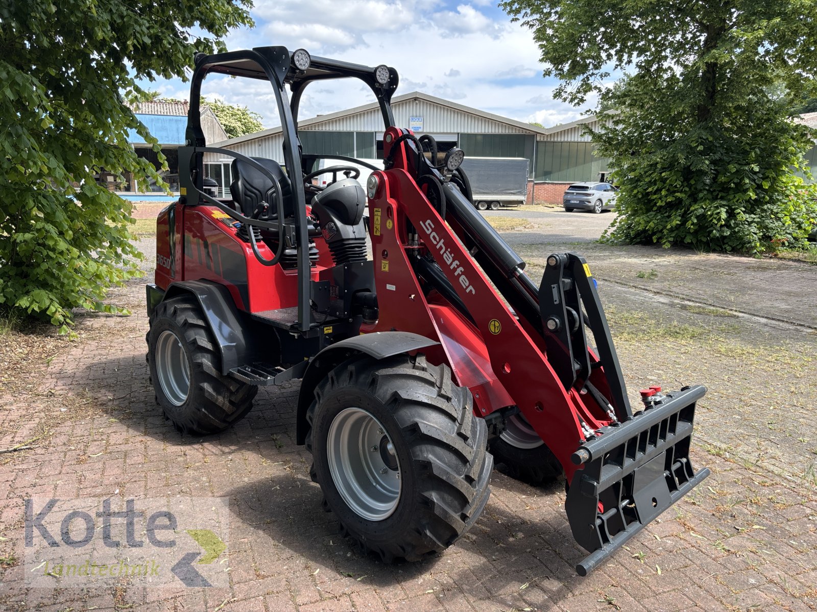 Hoflader of the type Schäffer 3650, Neumaschine in Rieste (Picture 4)