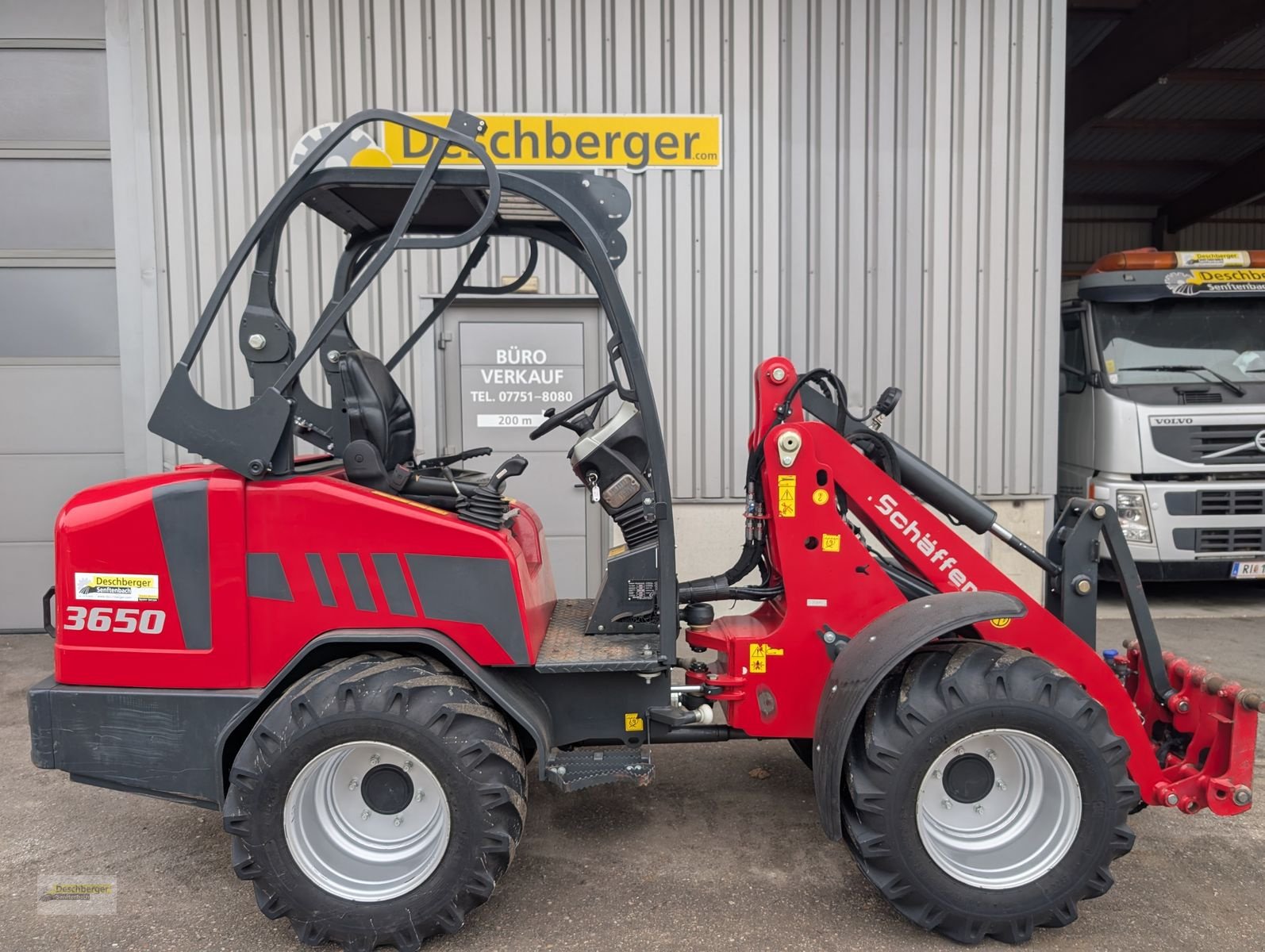 Hoflader van het type Schäffer 3650, Gebrauchtmaschine in Senftenbach (Foto 5)