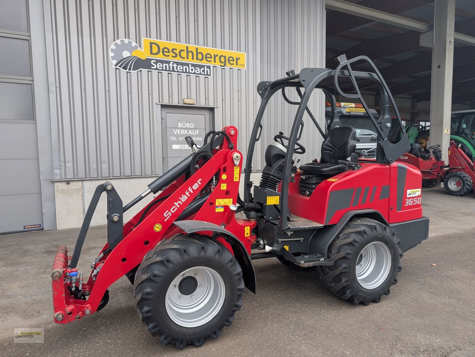 Hoflader van het type Schäffer 3650, Gebrauchtmaschine in Senftenbach (Foto 1)