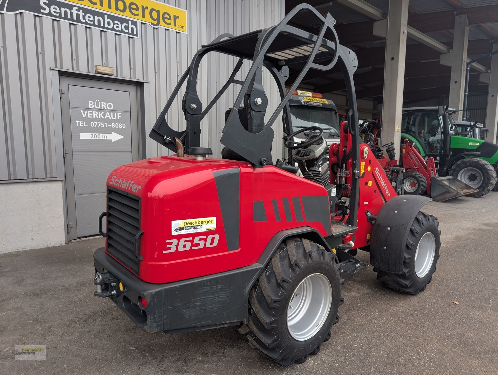 Hoflader van het type Schäffer 3650, Gebrauchtmaschine in Senftenbach (Foto 6)