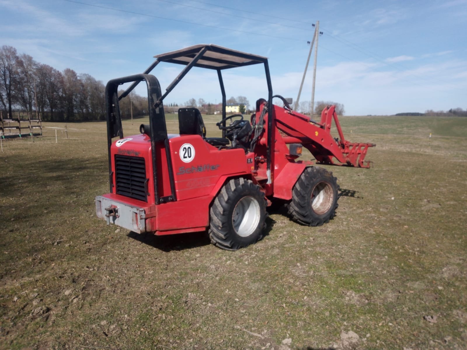 Hoflader des Typs Schäffer 4048, Gebrauchtmaschine in Donaueschingen (Bild 15)