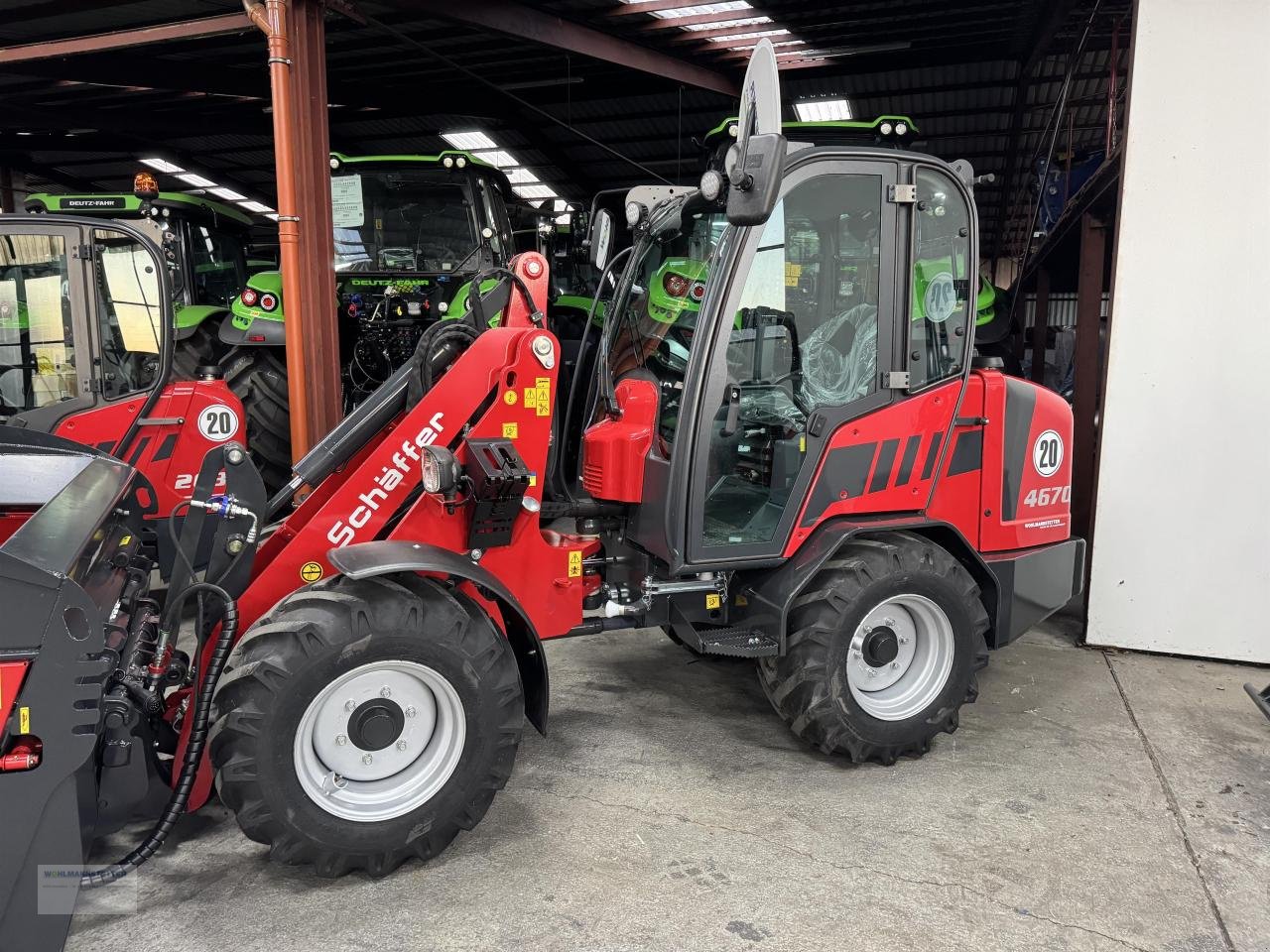Hoflader of the type Schäffer 4670, Neumaschine in Unterdietfurt (Picture 10)