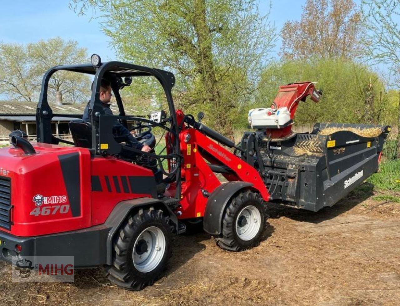 Hoflader del tipo Schäffer 4670, Neumaschine In Dummerstorf OT Petschow (Immagine 1)