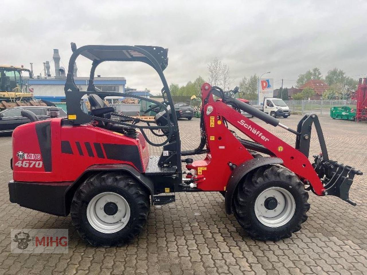 Hoflader del tipo Schäffer 4670, Neumaschine In Dummerstorf OT Petschow (Immagine 2)