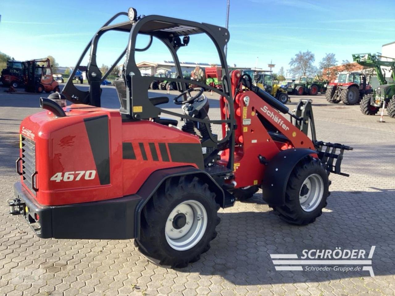 Hoflader typu Schäffer 4670, Neumaschine v Norden (Obrázok 5)