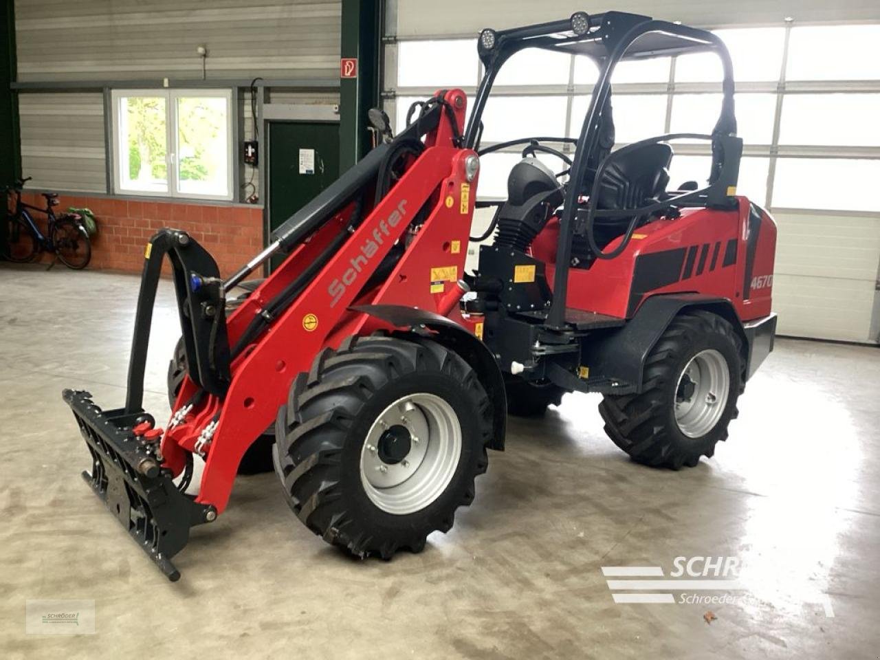 Hoflader typu Schäffer 4670, Neumaschine v Lastrup (Obrázok 1)