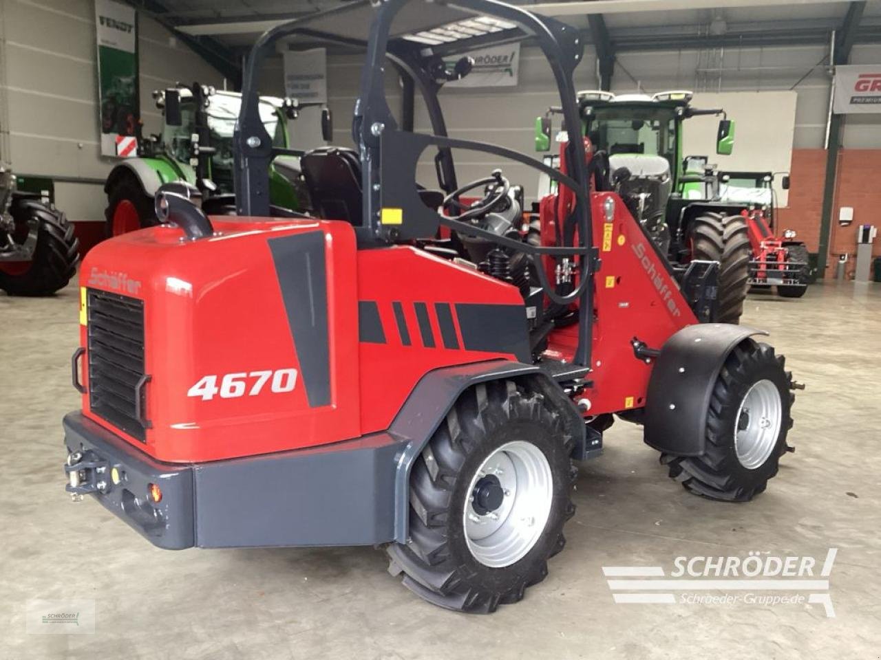 Hoflader typu Schäffer 4670, Neumaschine v Lastrup (Obrázok 5)
